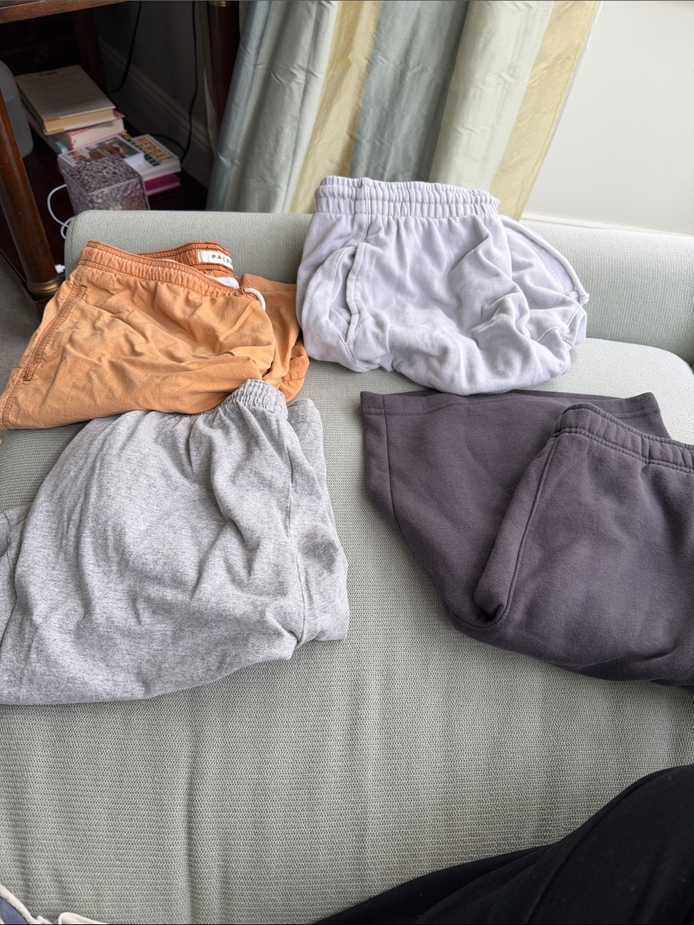 Lot of shorts and PacSun Peach Elastic Drawstring Swim Trunks